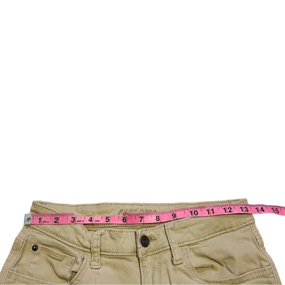 10/$25🦋 Arizona Khaki High Rise Skinny Pants - Size 7 - Picture 8 of 12